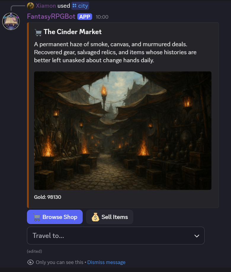 The Cinder Market